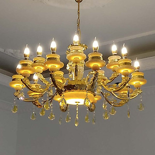 Đèn chùm 15 bóng nến A077