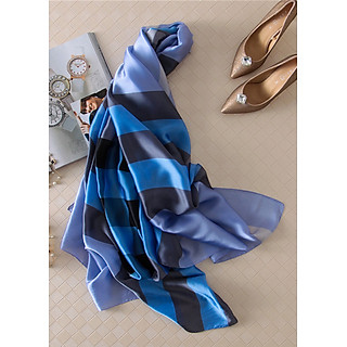 Khăn Choàng Cổ Lụa Hàng Châu Thời Trang- KLHC0202 (90 x 180cm)