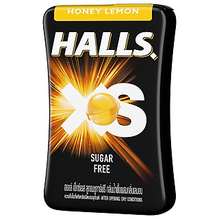 Kẹo Ngậm Không Đường Hall Xs Hương Chanh Mật Ong 13.8G - 8850338015328