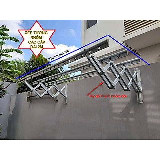 Giàn phơi đồ thông minh cao cấp, Giàn phơi thông minh nhôm gắn tường, Giàn phơi xếp tường nhôm, giàn phơi gắn tường, giàn phơi Hòa Phát, Giàn phơi nhôm, giàn phơi quần áo