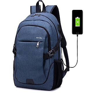 ️️ Balo chống trộm, chống nước kèm cổng sạc USB Đồ Da Thành Long TLG 208200 - Thế Hệ Mới