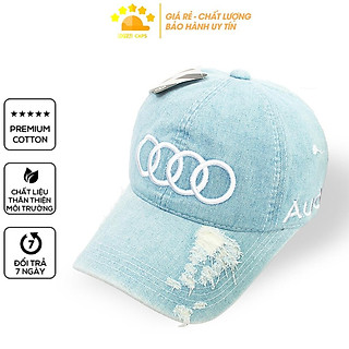 Mũ Lưỡi Trai Nón Lưỡi Trai Nón Kết Nam Nữ Jeans Logo Xe Audi Bmw Mercedes Vải Denim