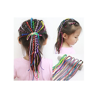 Dây tết tóc bohemian màu sắc