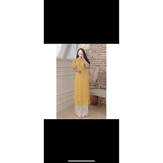 áo dài cách tân hoa cổ