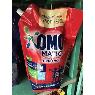 Nước giặt OMO Matic hương Comfort tinh dầu thơm túi 2,8L-3.5 L