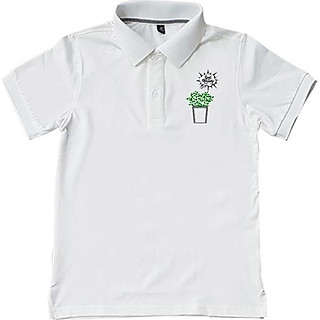 Áo Thun Cá Sấu Nữ Họa Tiết Chậu Cây