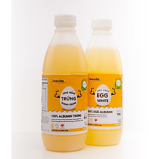 Lòng Trắng Trứng Thanh Trùng Ovovita Chai 1kg. Cung Cấp Dưỡng Chất Thiết Yếu