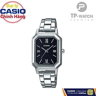 Đồng Hồ Nữ Casio Standard LTP-E168D-1BDF Chính Hãng | Casio Standard LTP-E168D-1B Dây Thép