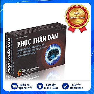 Phục thần đan Giúp dưỡng tâm an thần, hỗ trợ cải thiện triệu mất ngủ, mệt mỏi, hồi hộp, bồn chồn
