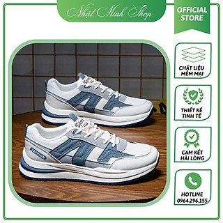 Giày Sneaker Nam, Giày Thể Thao Nam Thoáng Khí Phong Cách Trẻ Trung