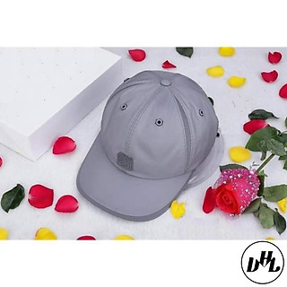 Mũ Nón Nam Nữ Mũ Lưỡi Trai Nón kết nam Vải Dù trắng đen khía nhiều màu siêu phẩm 2021