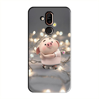 ỐP LƯNG IN ĐÍNH ĐÁ DÀNH CHO NOKIA 8.1