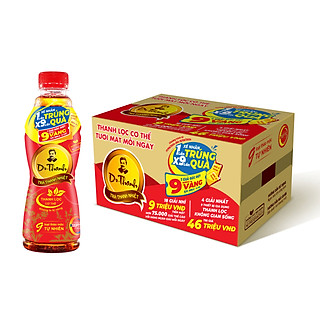 Thùng 24 chai Trà Thanh Nhiệt Dr Thanh chai PET 330 ml