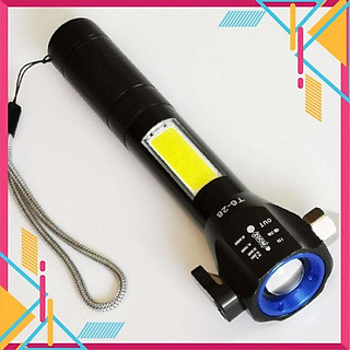 ĐÈN PINFREESHIPĐÈN PIN SIÊU SÁNG T6-28 CÓ DAO CẮT ĐA NĂNG