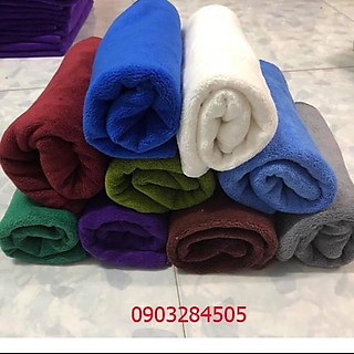 Khăn quấn đầu spa 35x75cm - Khăn lau đầu