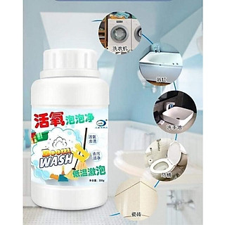 Bột Thông Tắc Ngẽn Bồn Rửa Bát, Bồn Cầu, Thông Tắc Ngẽn Cống. Bột Tẩy Rửa Đa Năng Boom Wash