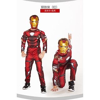 Bộ hoá trang cơ bắp cosplay anh hùng thép