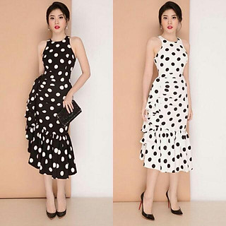 Đầm ôm body chất thun lụa dày đẹp