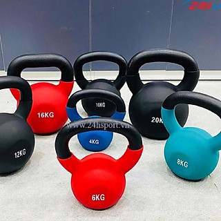 Tạ Ấm Bình Vôi Cao Su Nhám 4kg, 10kg/ Tạ Quai Xách 4kg, 10kg