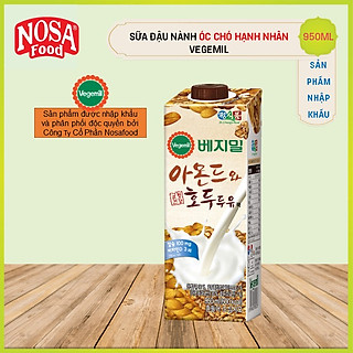 Sữa Hạt Vegemil Óc Chó Hạnh Nhân 950ml