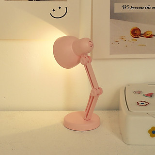 Đèn mini để bàn, ĐÈN BÀN ĐỌC SÁCH MINI CÓ THỂ ĐIỀU CHỈNH/ ĐÈN LED NHỎ CUTE.