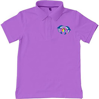 Áo Thun Cá Sấu Nữ Họa Tiết Cá Heo