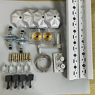 Giàn phơi thông minh cao cấp nguyên bộ có 2 thanh phơi nhôm, Giàn phơi Hòa Phát , Giàn phơi đồ thông minh, Giàn phơi quay tay, Giàn phơi quần áo