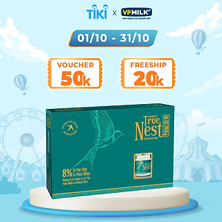 Tổ Yến Nguyên Chất Chưng Gừng VPMilk True Nest - Có Đường (Gift set 6 lọ x 70 ml)