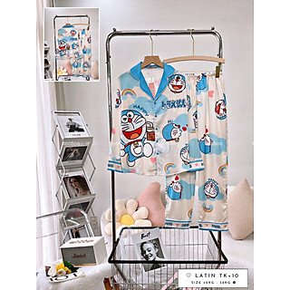 Đồ Bộ Pijama Nữ Chất Lụa Latin Cao Cấp Thiết Kế - Mã 20