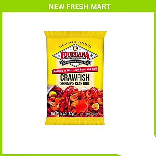 Bột Gia Vị Hải Sản Louisiana Crawfish Shrimp & Crab Boil Mỹ - Gói 142Gr