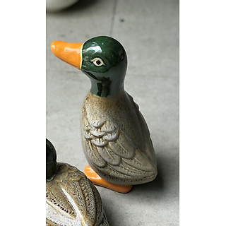 GỐM SỨ TRANG TRÍ HÌNH CON VỊT - VỊT