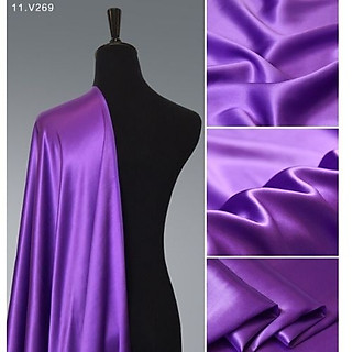 Vải lụa tơ tằm tinh khiết 6A may váy đầm