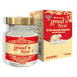 yến sào goodnest đường phèn lọ 70ml  18% yến