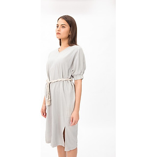 Đầm V-neck Oversize Dress