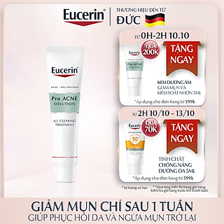 Tinh Chất Giảm Mụn Viêm, Mờ Vết Thâm, Tái Tạo Da Eucerin Pro Acne AI Clearing Treatment 40ml