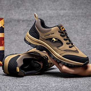 Giày Thể Thao Nam Chống Trượt Thoáng Khí Thời Trang GN67 Màu Nâu