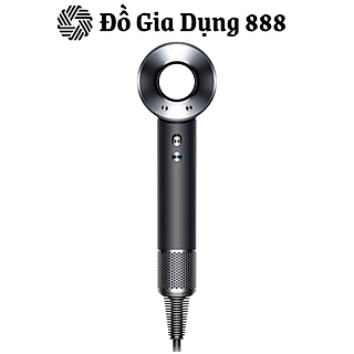 Máy Sấy Tóc Dyson HD08 (Black/Nickel), Đầu Sấy Suôn, Phụ Kiện Dành Cho Tóc Con, Đầu Sấy Khuếch Tán, Kiểm Soát Nhiệt Thông Minh, Động Cơ Mạnh Mẽ Hiện Đại, Nhập Đức, Bảo Hành 12 Tháng