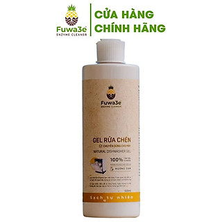 Nước rửa bát cho máy rửa chén bát Fuwa3e hữu cơ sinh học dạng gel 500ml
