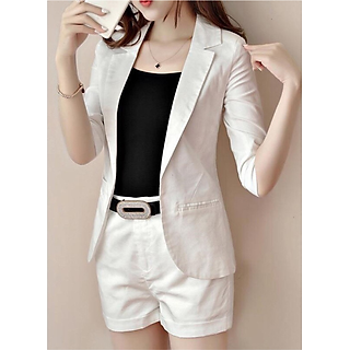 Bộ Vest Short Kèm Áo Thun Và Nịt S28004