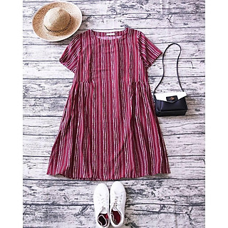 VÁY THỤNG KẺ SỌC