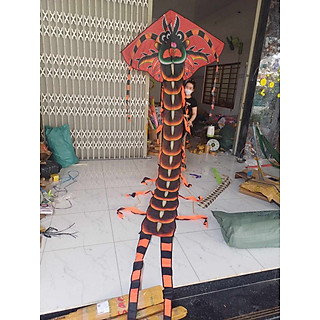 Diều rết khung nan nhựa 6.5m khổng lồ