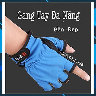 Găng Tay, Bao Tay Nam Cụt Ngón Tập Gym,Tập Tạ , Thể Thao , Câu Cá Đại Lý Đồ Câu Cá Chống Trơn Trượt Cáo Cấp