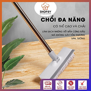 Chổi quét nước cán dài Pulito gạt nước 2 đầu xoay 180 độ 5A69