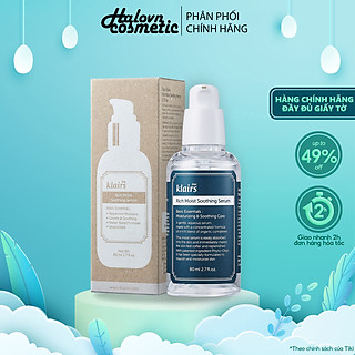 Serum Dưỡng Ẩm, Ngăn Ngừa Lão Hóa Dear, Klairs Rich Moist Soothing 80ml