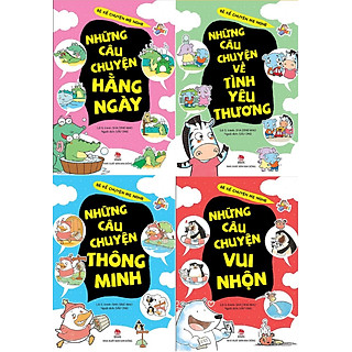 Bé kể chuyện mẹ nghe - Trọn bộ 4 quyển