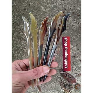 Châm cài tóc bằng sừng hình đẹp xinh xắn