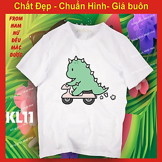 Áo Thun Khủng Long Chibi, Chất Đẹp, Bao Đổi Trả