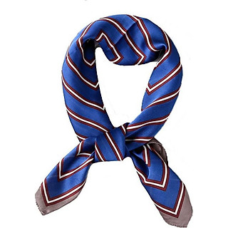 Khăn Turban Vuông - Khăn Lụa Vuông Satin Nhiều Mẫu - Khăn lụa cao cấp - S001-19