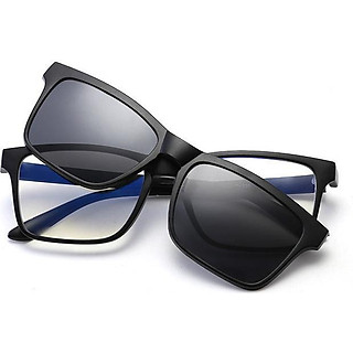 Kính 2 Trong 1 - Kính Trắng Kết Hợp Kính Râm - BLUE LIGHT SHOP