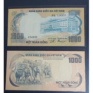 Sưu tầm 1000 đồng con voi năm 1972